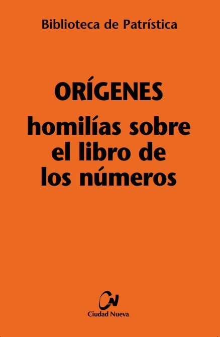 Homilías sobre el libro de los Números, de Orígenes | portada del libro