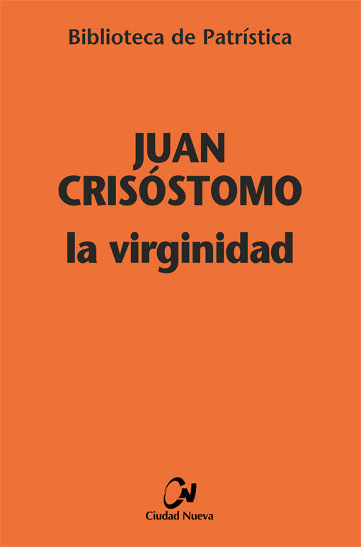 La virginidad, de Juan Crisóstomo | portada del libro