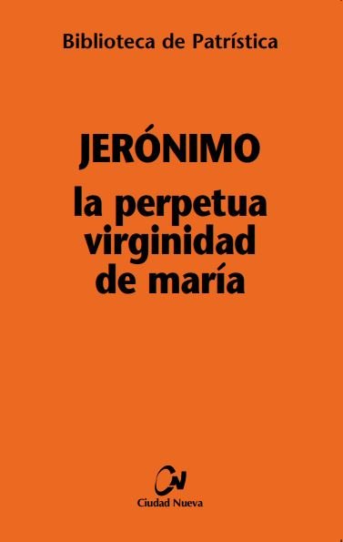 La perpetua virginidad de María, de Jerónimo | portada del libro