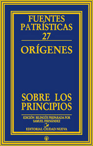 Sobre los principios, de Orígenes de Alejandría | portada del libro