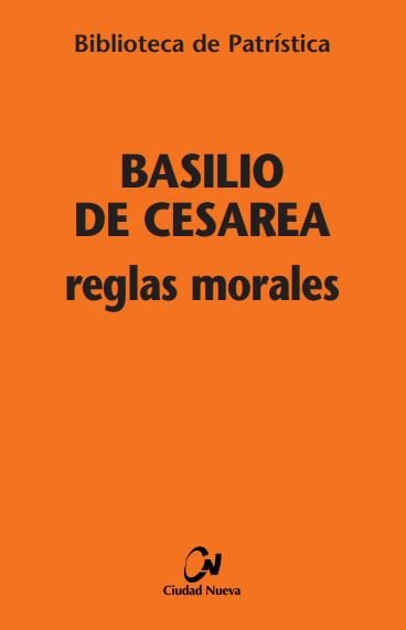 Reglas morales, de Basilio de Cesarea | portada del libro