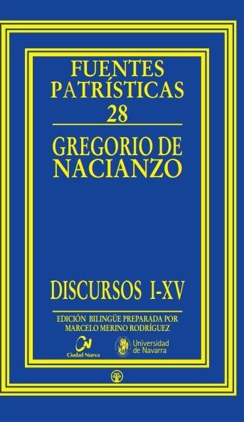 Discursos I-XV, de Gregorio de Nacianzo | portada del libro