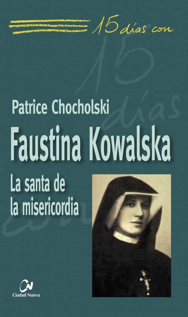 Faustina Kowalska, de Chocholski | portada del libro