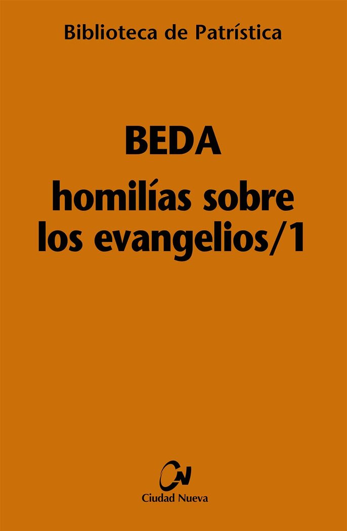 Homilías sobre los Evangelios/1, de Beda el Venerable | portada del libro