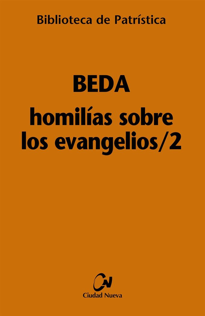 Homilías sobre los Evangelios/2, de Beda el Venerable | portada del libro