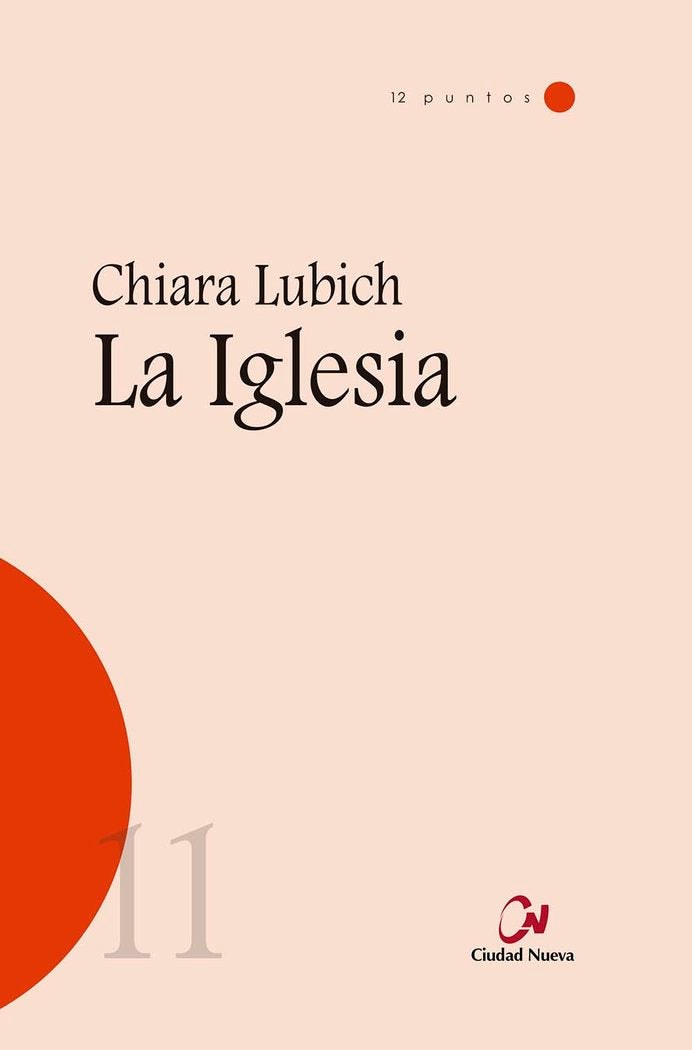 La Iglesia, de Lubich, Chiara | portada del libro