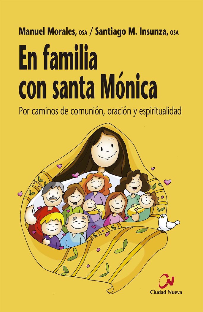 EN FAMILIA CON SANTA MONICA, de MORALES, MANUEL | portada del libro