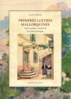 PRIMERES LLETRES MALLORQUINES, de LLUIS RIPOLL | portada del libro