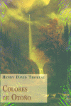 COLORES DE OTOÑO, de THOREAU | portada del libro