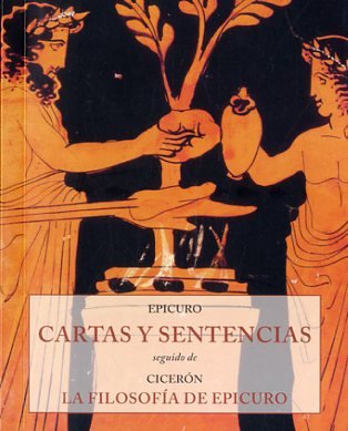 CARTAS Y SENTENCIA, de EPICURO | portada del libro