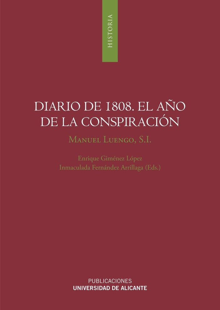 Diario de 1808, de Luengo | portada del libro