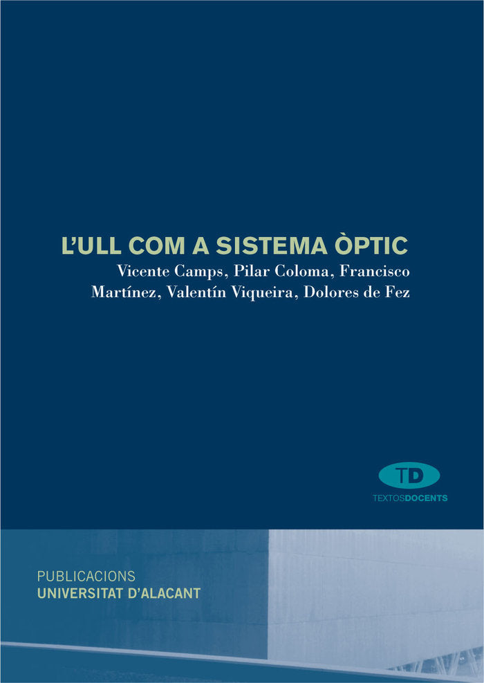 L'ull com a sistema òptic, de Camps Sanchis, Vicente | portada del libro