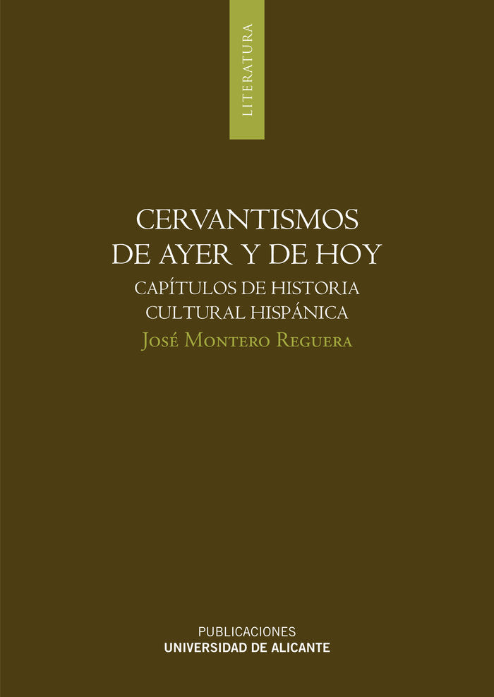 Cervantismos de ayer y de hoy, de Montero Reguera | portada del libro