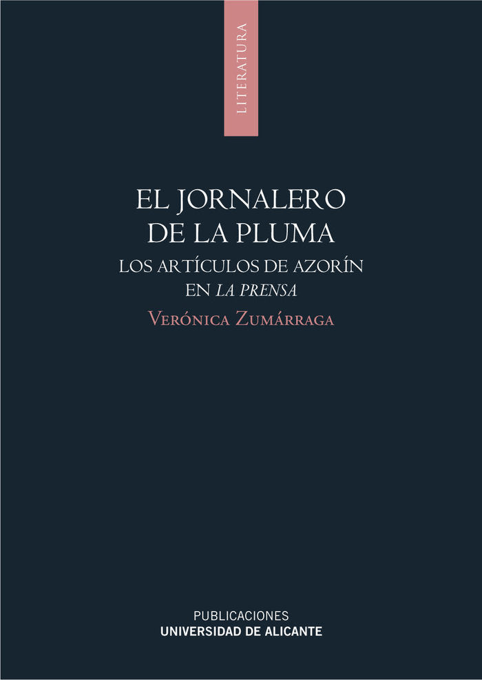 El Jornalero de la pluma, de Zumarrága | portada del libro