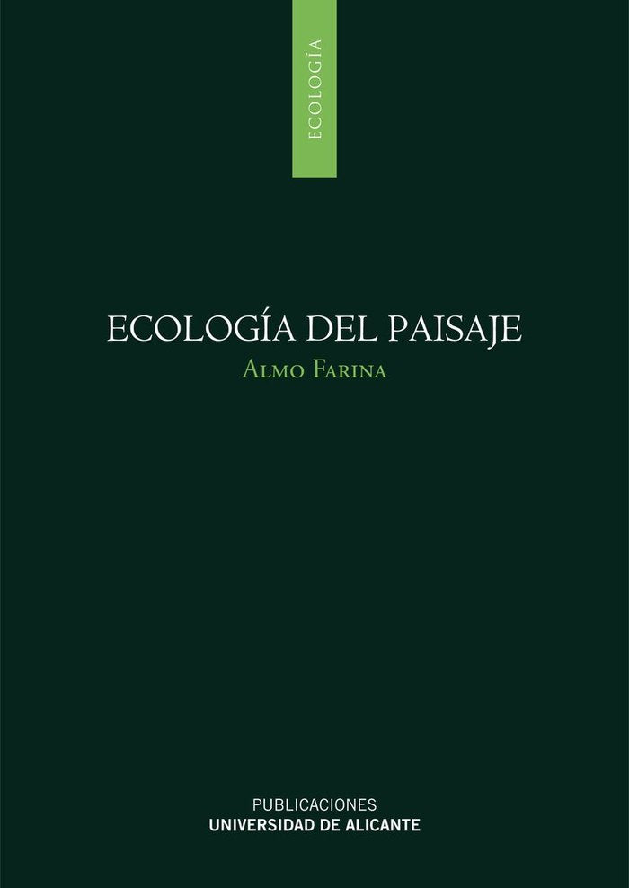 Ecología del paisaje, de Farina, Almo | portada del libro