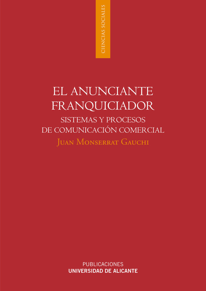 El anunciante franquiciador, de Monserrat Gauchi | portada del libro