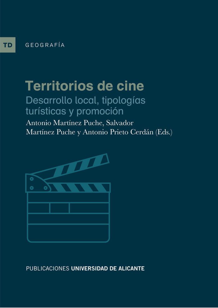 Territorios de cine, de Martínez Puche | portada del libro