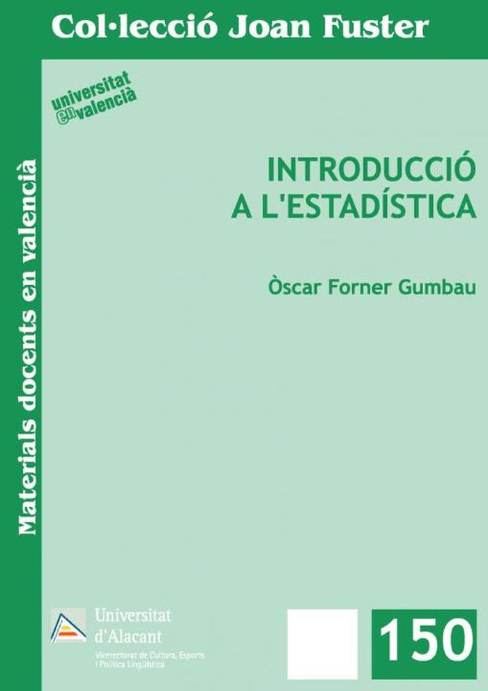 Introducció a l'estadística, de Forner Gumbau, Òscar | portada del libro