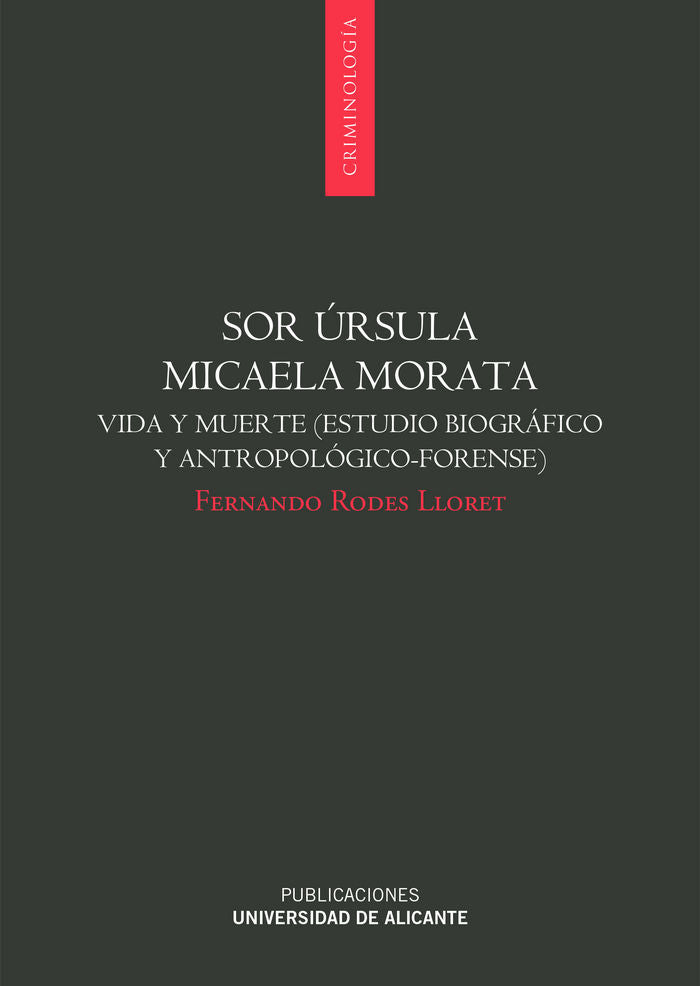 Sor Úrsula Micaela Morata, de Rodes Lloret, Fernando | portada del libro