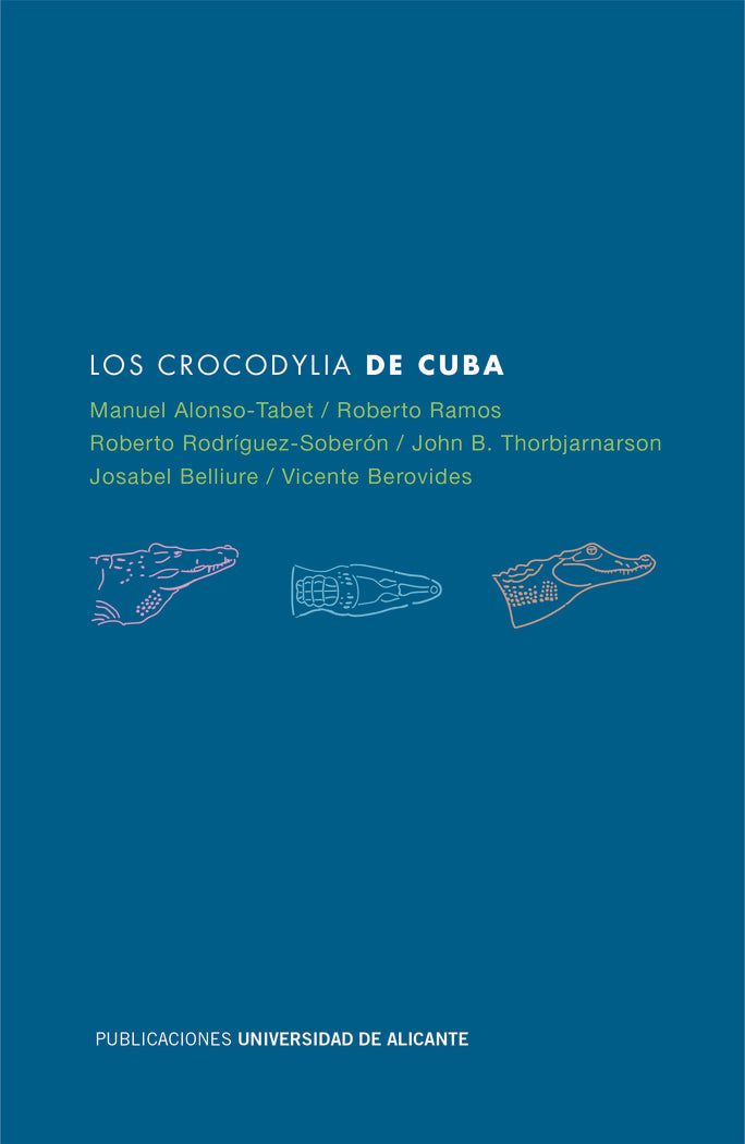 Los Crocodylia de Cuba, de Alonso Tabet, Manuel | portada del libro