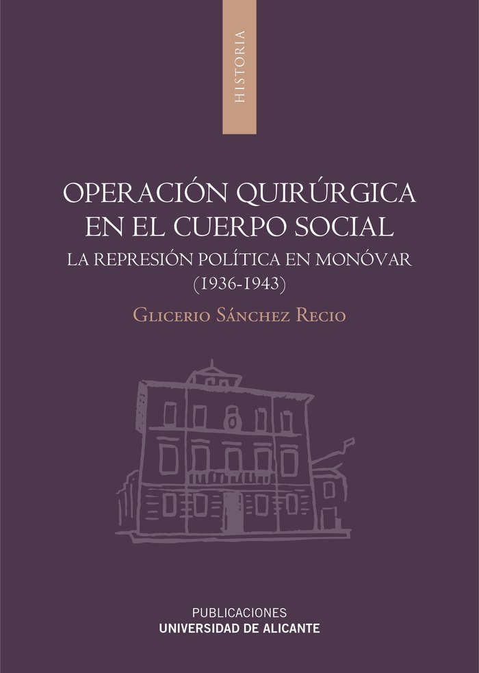 Operación quirúrgica en el cuerpo social, de Sánchez Recio | portada del libro