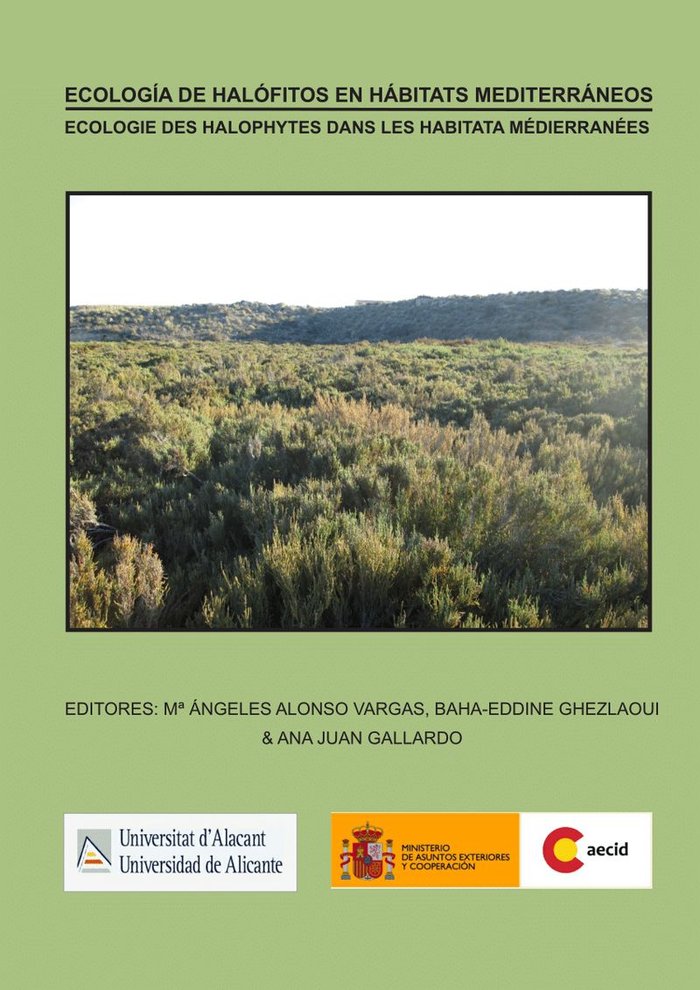 Ecología de halófitos en hábitats mediterráneos / Ecologie des halophytes dans les habitats méditerr, de Varios autores | por