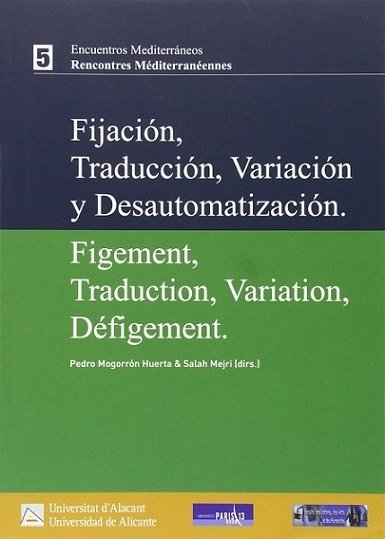Fijación, Traducción, Variación y Desautomatización., de Varios autores | portada del libro