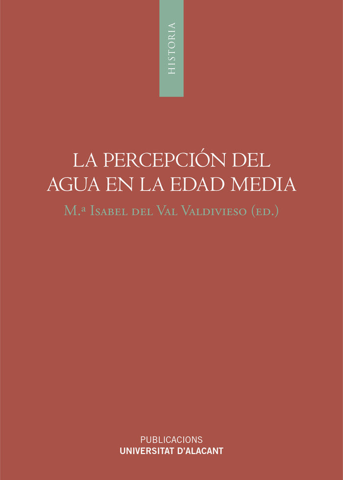La percepción del agua en la Edad Media, de Varios autores | portada del libro