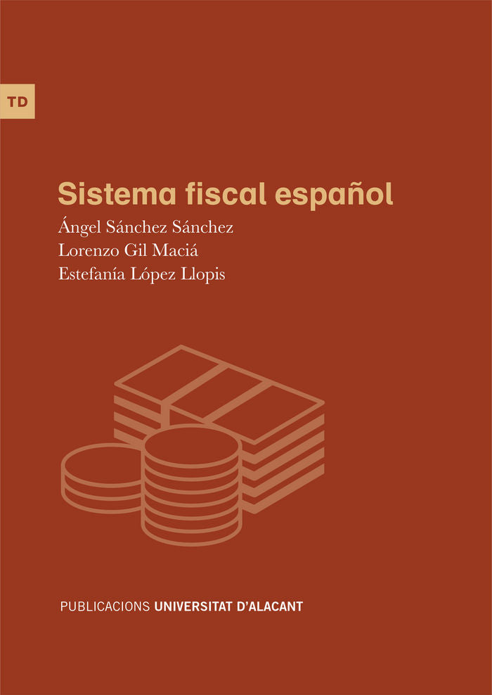 Sistema fiscal español, de Sánchez Sánchez | portada del libro