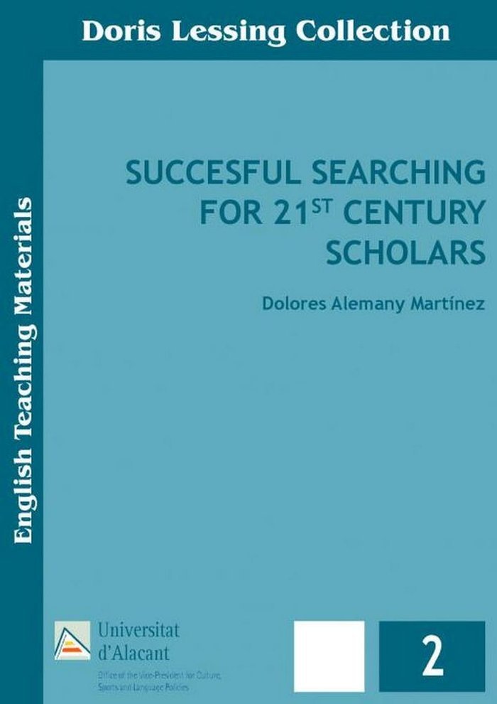Succesful searching for 21st century scholars, de Alemany Martínez, Dolores | portada del libro