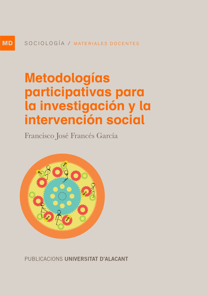 Metodologías participativas para la investigación y la intervención social, de Francés García | portada del libro