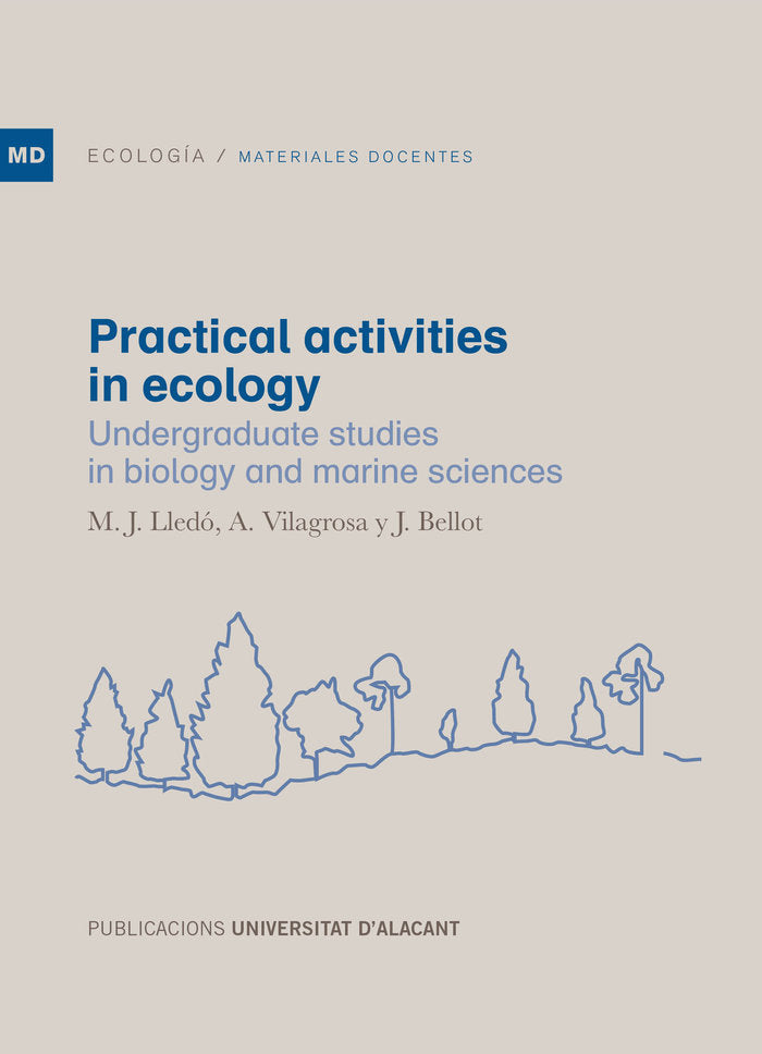 Practical activities in ecology, de Lledó Solbes, María José | portada del libro