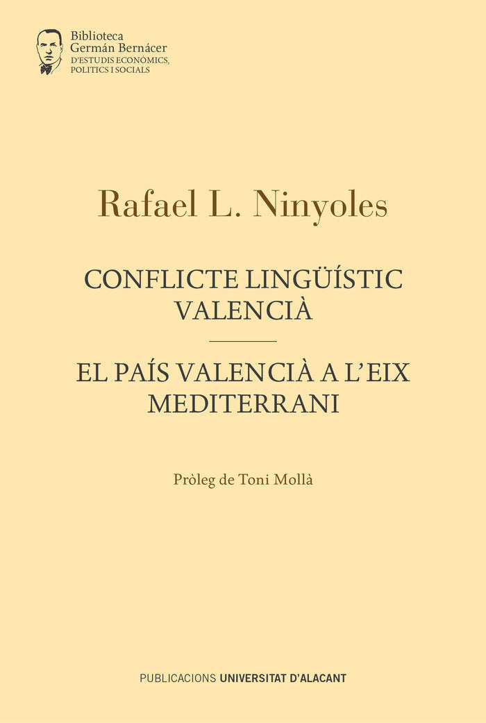 Conflicte lingüístic valencià, de Ninyoles i Monllor, Rafael Lluís | portada del libro