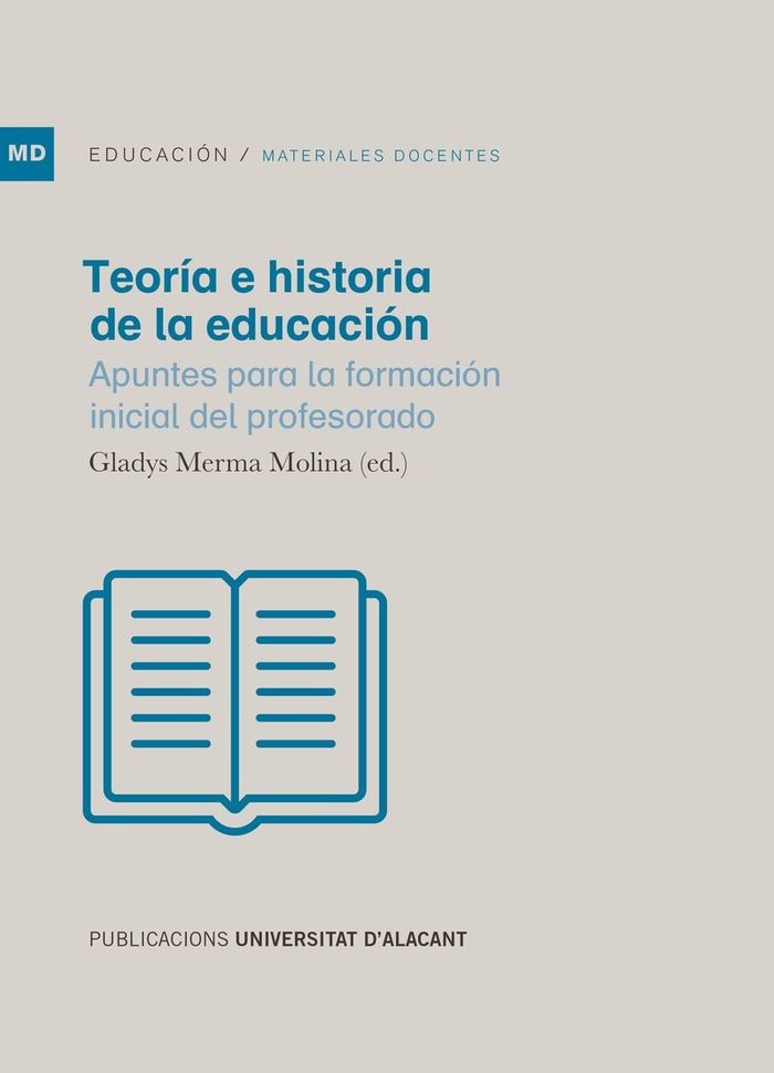 Teoría e historia de la Educación, de AA.VV. | portada del libro