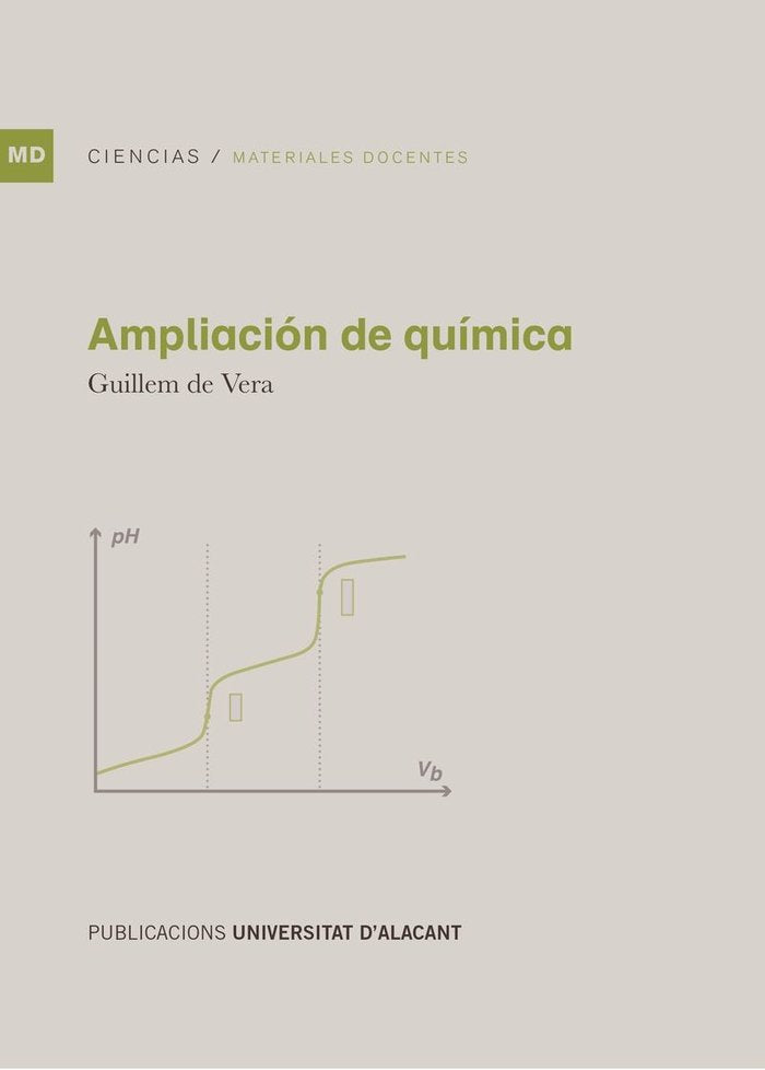 Ampliación de Química, de De Vera Almenar, Guillem | portada del libro