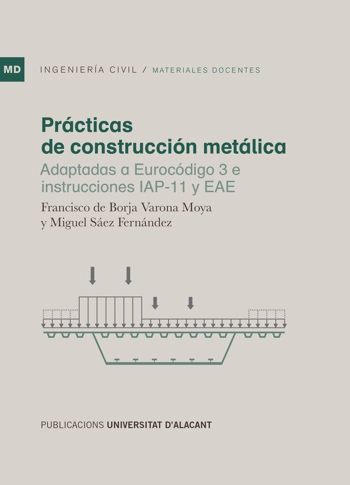 Prácticas de construcción metálica, de Varona Moya, Francisco de Borja | portada del libro