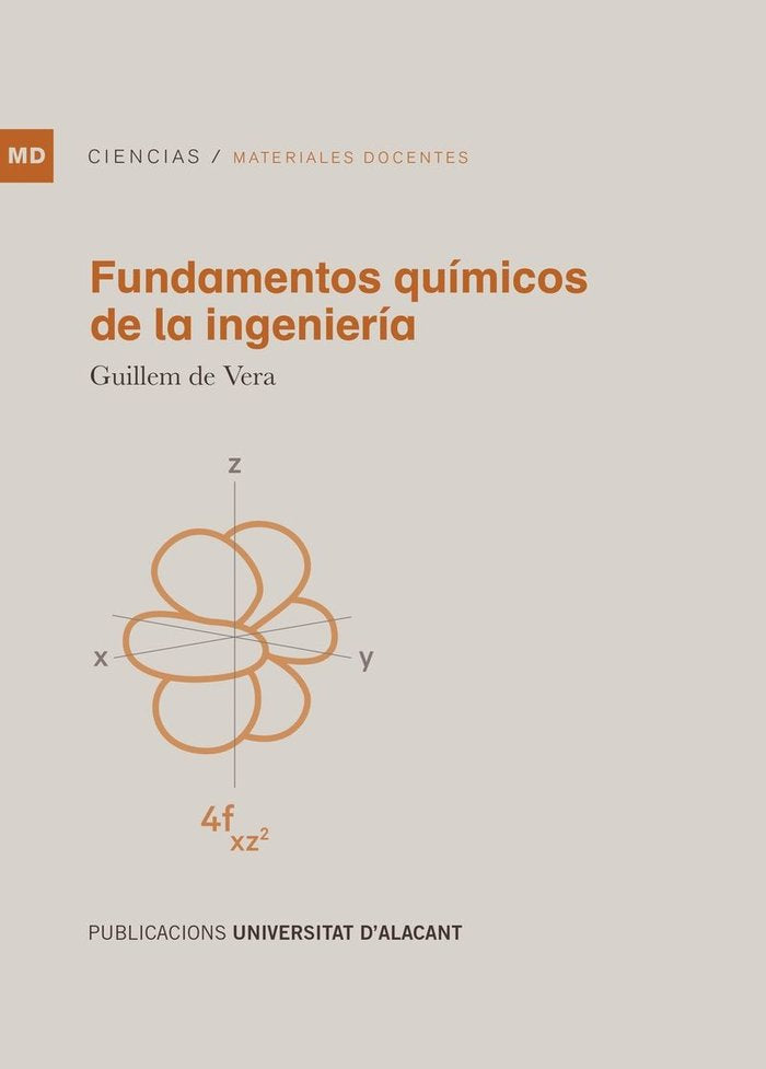 Fundamentos químicos de la ingeniería, de De Vera Almenar, Guillem | portada del libro