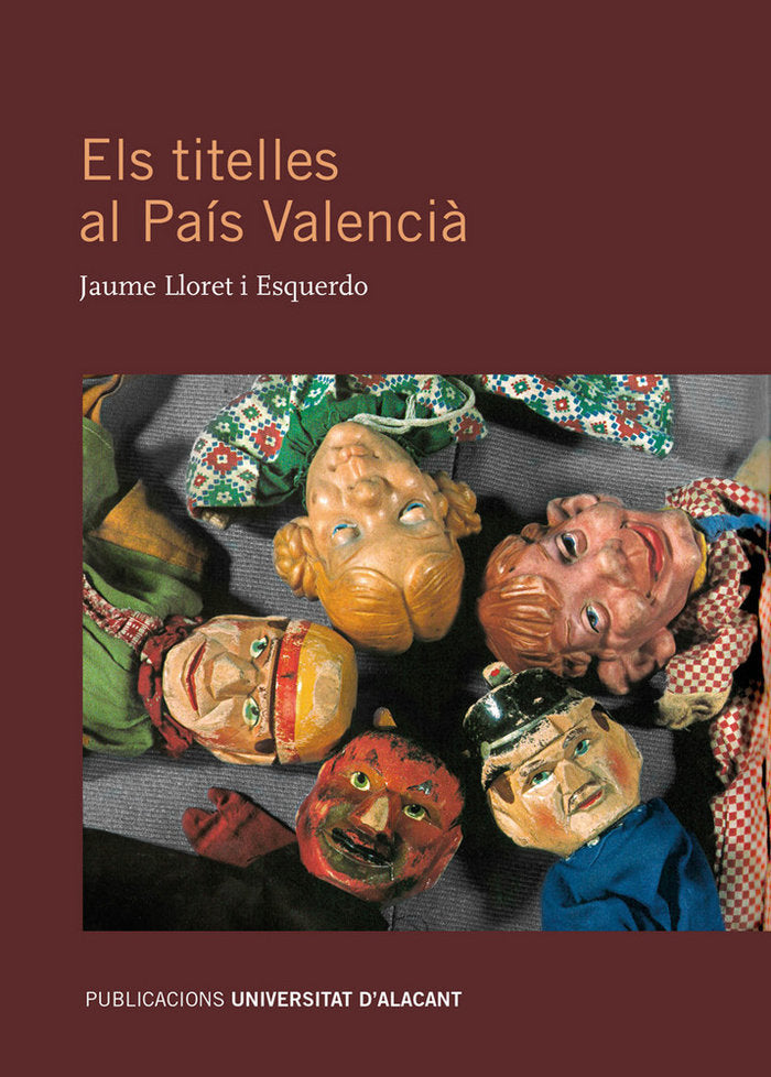 Els titelles al País Valencià, de Lloret Esquerdo | portada del libro