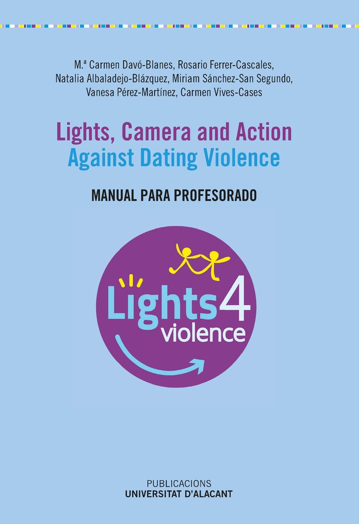 Lights, camera and action. Against Dating Violence, de Davo Blanes, M.ª Carmen | portada del libro