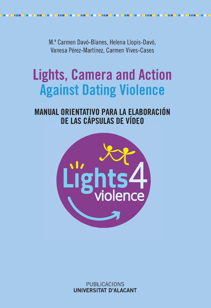 Lights, camera and action. Against Dating Violence, de Davo Blanes, M.ª Carmen | portada del libro