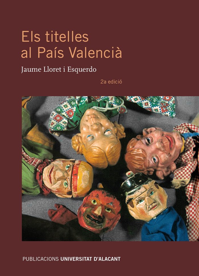 Els titelles al País Valencià, de Lloret Esquerdo, Jaume | portada del libro