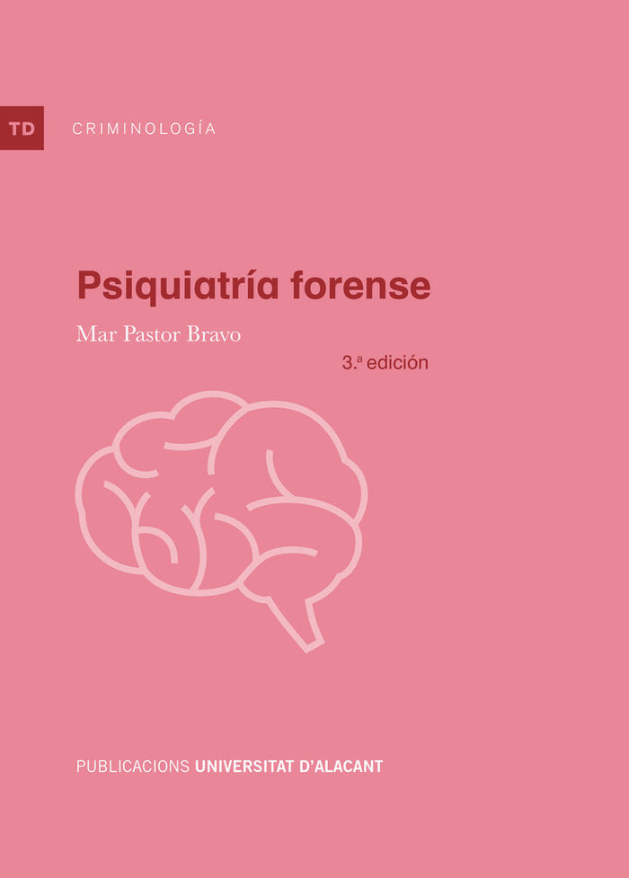 PSIQUIATRIA FORENSE, de PASTOR BRAVO | portada del libro