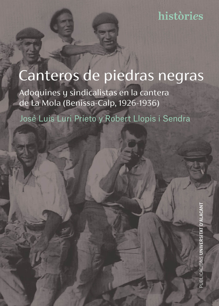 Canteros de piedras negras, de LURI PRIETO, JOSE LUIS | portada del libro
