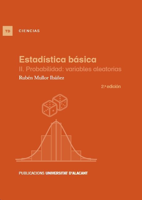 ESTADISTICA BASICA II, de MULLOR IBAÑEZ, RUBEN | portada del libro