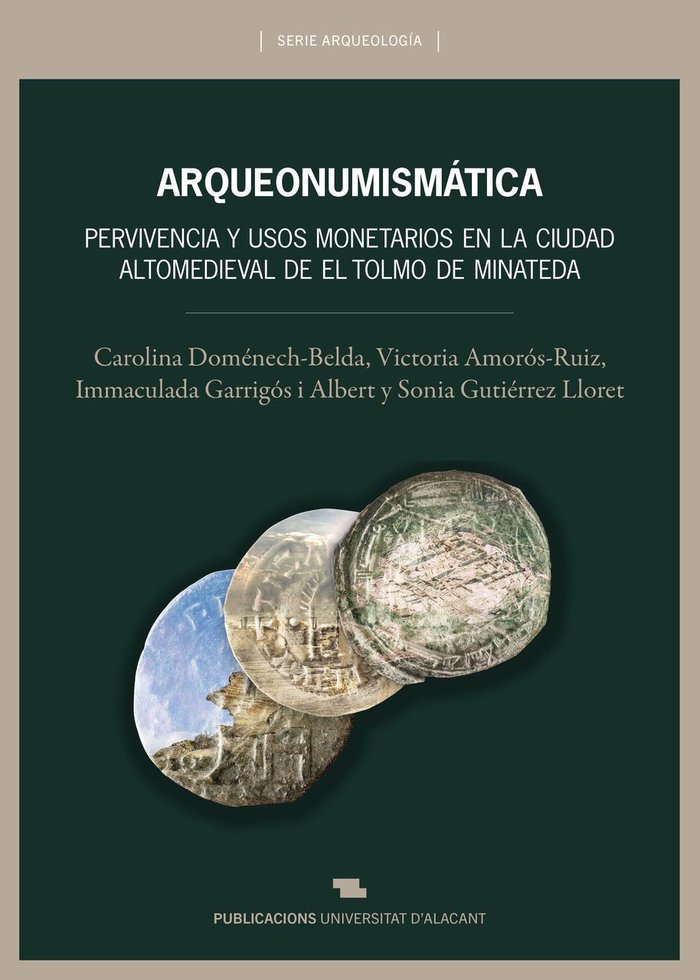 ARQUEONUMISMATICA, de DOMENECH BELDA, CAROLINA | portada del libro