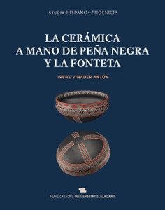 LA CERAMICA A MANO DE PEÑA NEGRA Y LA FONTETA, de VINADER ANTON, IRENE | portada del libro