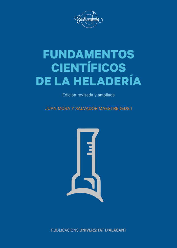 FUNDAMENTOS CIENTIFICOS DE LA HELADERIA | portada del libro