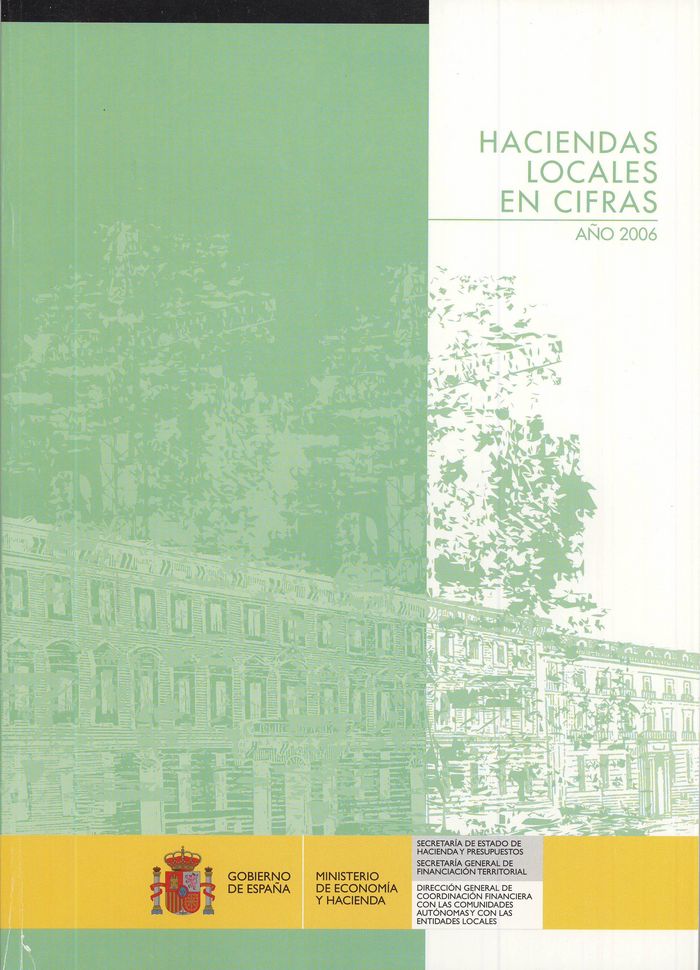 Haciendas locales en cifras. Año 2006 | portada del libro