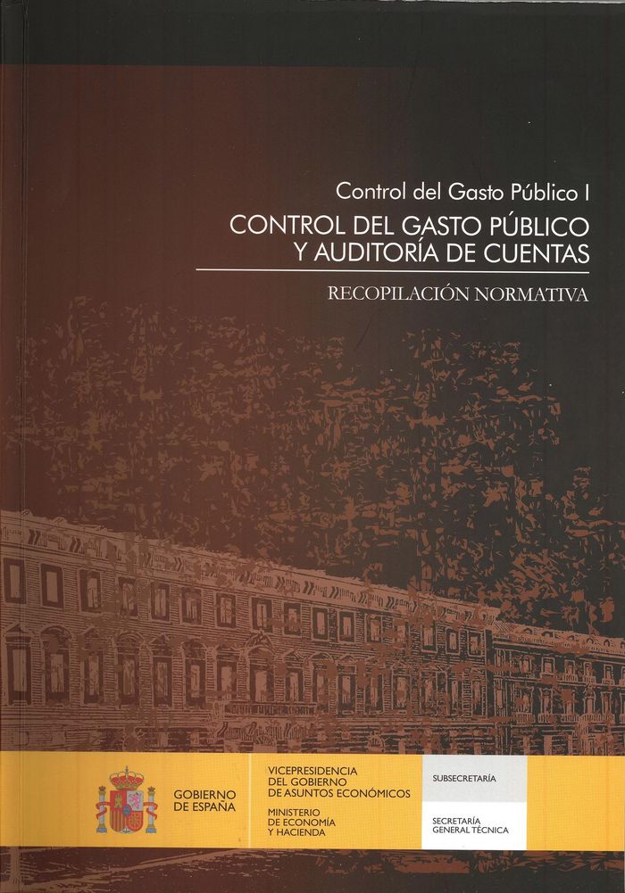 Control del gasto público I. Recopilación normativa, de Montón García, Lidón | portada del libro