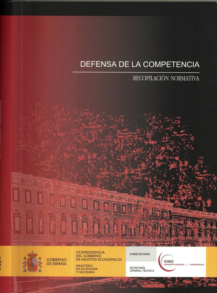 Defensa de la competencia. Recopilación normativa, de Varios autores | portada del libro